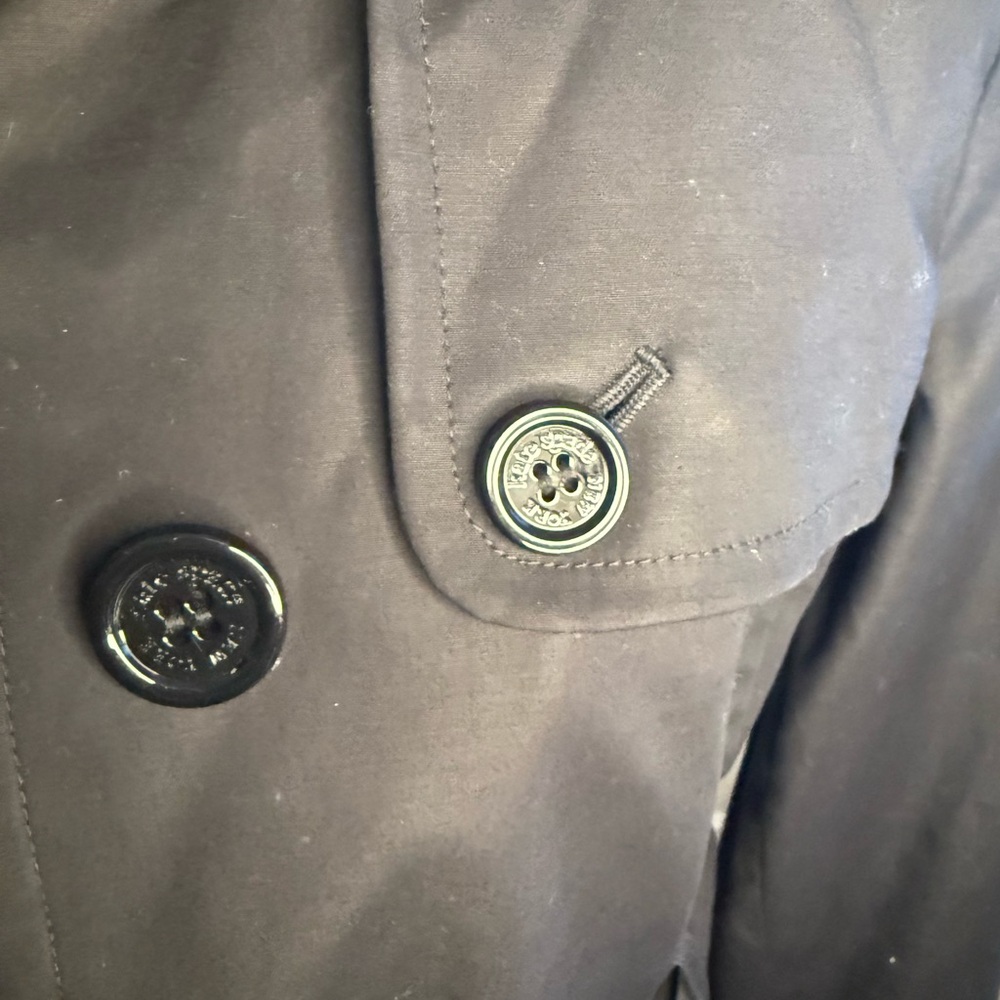kate spade Black Trench Coat - Picture 6 of 10